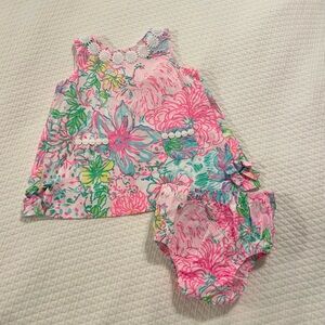 Lilly Pulitzer dress and bloomer size 6-12mo